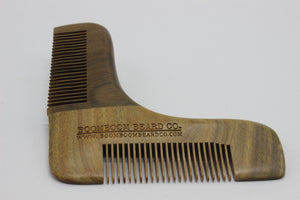 Sandalwood Beard Shaping Comb