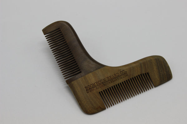 Sandalwood Beard Shaping Comb