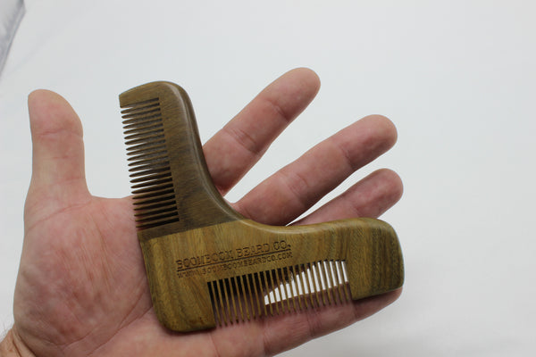 Sandalwood Beard Shaping Comb