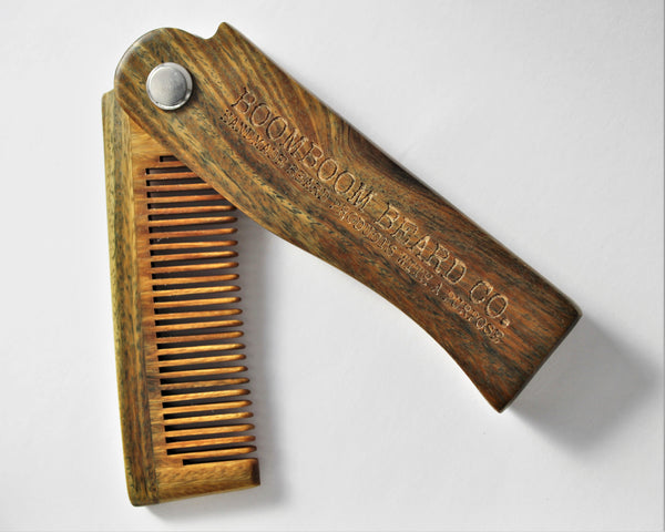 Sandalwood Folding Comb